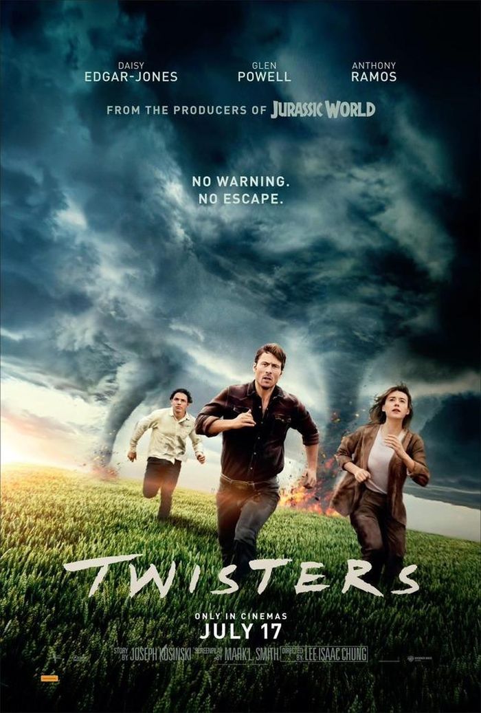 Áp phích quảng bá phim “Twisters”