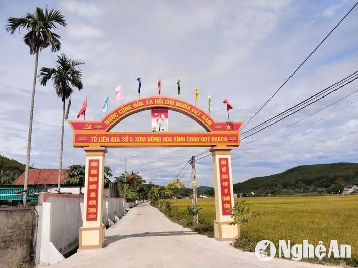Đường làng ngõ xóm đều được bê tông hóa. Ảnh: Văn Trường