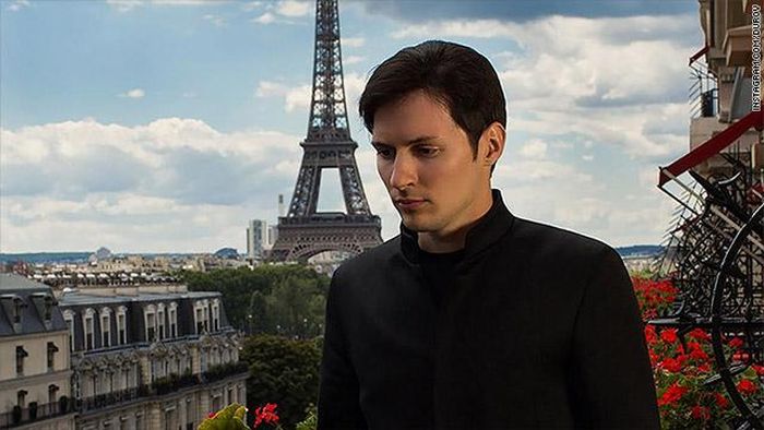 CEO Telegram, Pavel Durov sở hữu khối tài sản khoảng 15,5 tỷ USD. (Ảnh: CNN Business).
