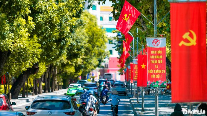 Với sự vào cuộc của cấp ủy, chính quyền và sự đồng thuận của người dân đã mang sức sống mới, vận hội mới cho thành Vinh nói riêng và Nghệ An nói chung. Ảnh: Đức Anh