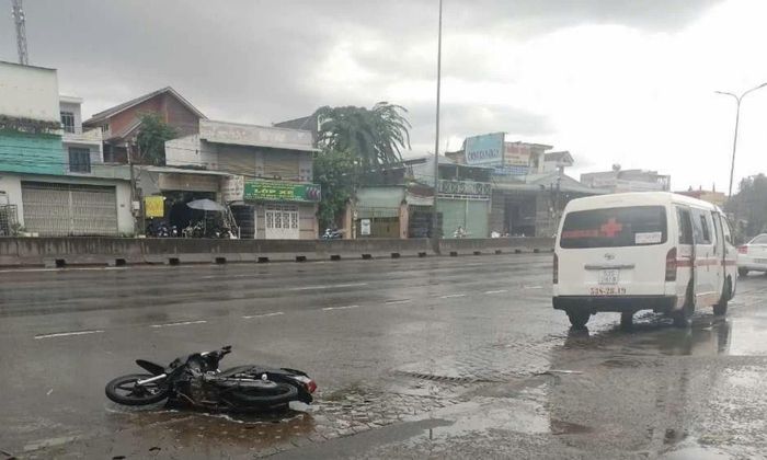 Nạn nhân tử vong thương tâm.