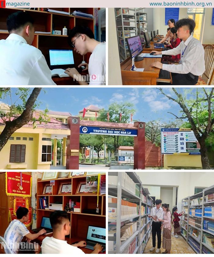 Tại Trường Đại học Hoa Lư, các lưu học sinh Lào luôn được quan tâm, tạo điều kiện thuận lợi về nơi ăn, nghỉ, học tập.