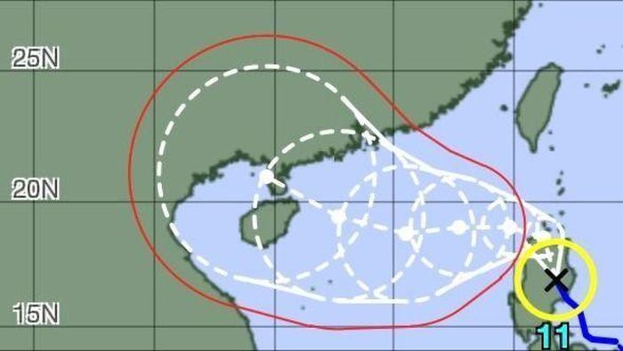  Cơ quan Khí tượng Nhật Bản dự báo bão Yagi ảnh hưởng đến vịnh Bắc bộ (cập nhật chiều tối 2-9) 