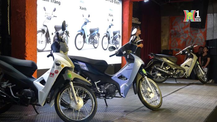 Honda Wave Alpha với kiểu dáng đơn giản, trẻ trung và tiết kiệm nhiên liệu.