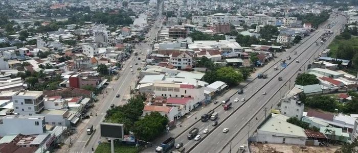 Sở Xây dựng tỉnh Đồng Nai vừa phát hành thư mời thi tuyển quốc tế ý tưởng quy hoạch chung đô thị sân bay Long Thành. Trong ảnh là một phần địa giới hành chính huyện Long Thành. (Ảnh: Tư liệu)