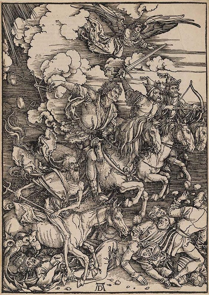 Một bức tranh in năm 1497 - 1498 của Albrecht Durer