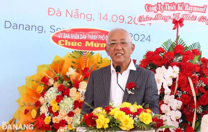 Ông Morii Takayuki, Tổng Giám đốc Công ty CP Cosmos Housing cho rằng, công trình sẽ hoàn thành sau 33 tháng thi công. Ảnh: HOÀNG HIỆP
