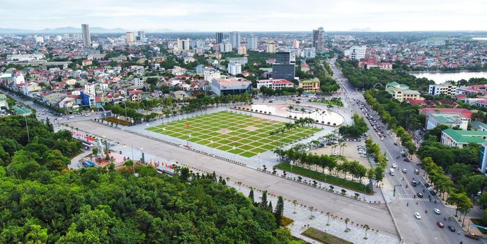 Một góc thành phố Vinh. Ảnh tư liệu: Thành Cường
