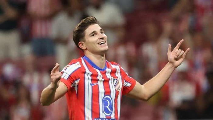 Julian Alvarez đã ghi bàn thắng ra mắt Atletico để có được sự tự tin