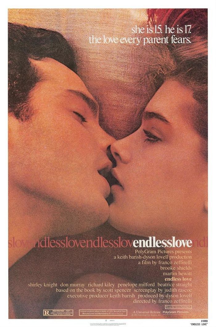 “Enless Love” là nhạc của bộ phim cùng tên năm 1981, nhưng dường như giữa chúng chẳng có gì liên quan