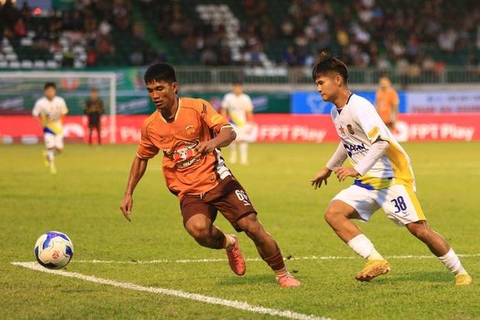 Du Học là cầu thủ đáng chú ý của HAGL sau 2 lượt trận đầu. Ảnh: VPF