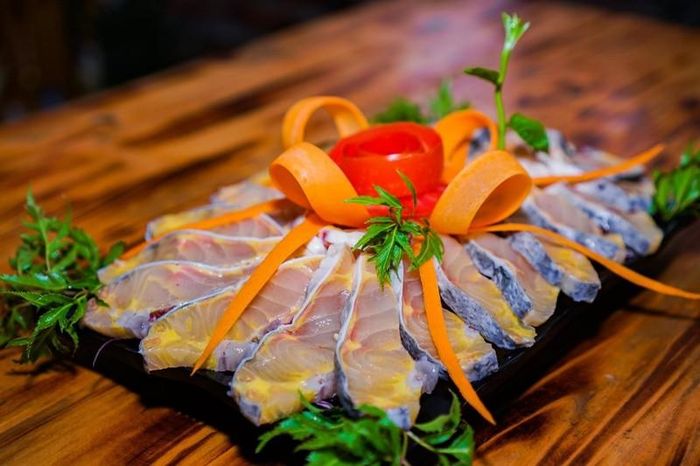 Cá tầm ở Măng Đen đã được biết đến và trở thành thương hiệu tại đây. (Ảnh: Dulichmangden)