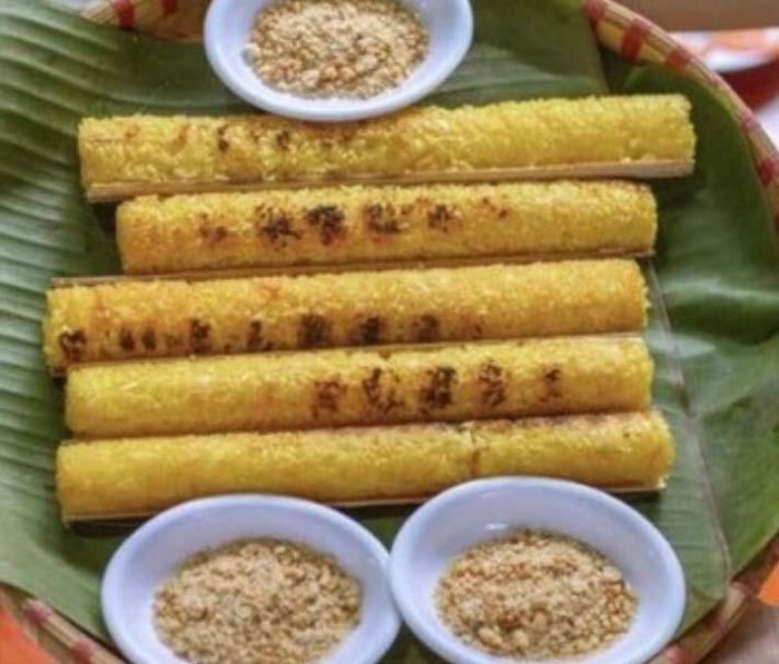 Cơm lam Măng Đen, vừa thơm, vừa dẻo và vị ngọt tự nhiên của những hạt nếp núi rừng Tây Nguyên. (Ảnh: Mia)