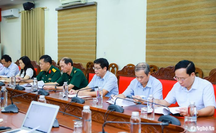 Các thành viên Tiểu ban Tuyên truyền tại phiên làm việc thứ nhất. Ảnh: Thành Duy