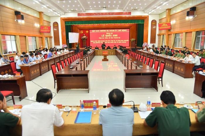 Quang cảnh buổi khai mạc.
