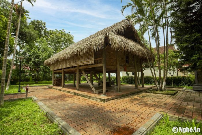 Nhà lưu niệm cụ Vi Văn Khang tại xã Môn Sơn. Ảnh: Nguyễn Đạo