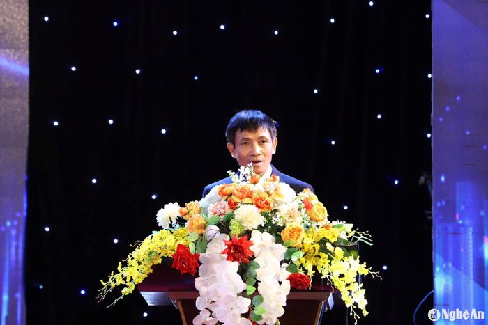 Tiến sĩ Đinh Việt Hòa - Chủ tịch Hiệp hội Khởi nghiệp Quốc gia phát biểu tại diễn đàn. Ảnh: T.P