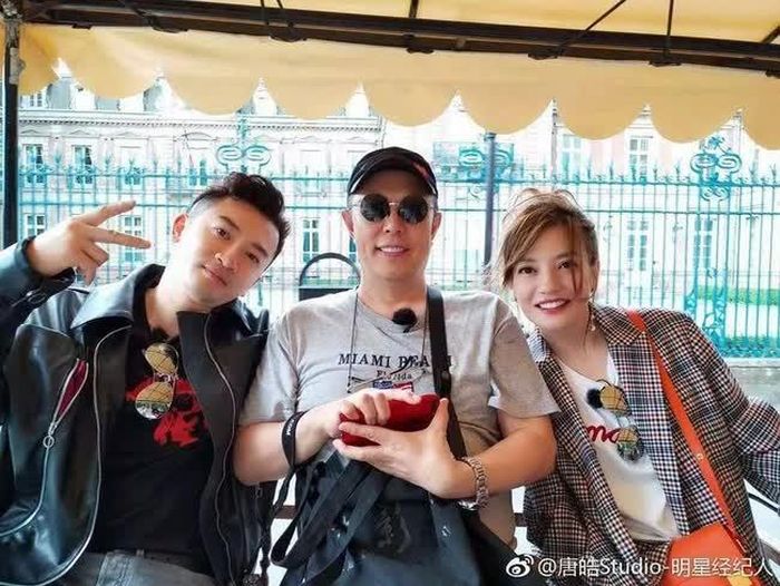 Triệu Vy, Trương Thiết Lâm và Tô Hữu Bằng (trái)