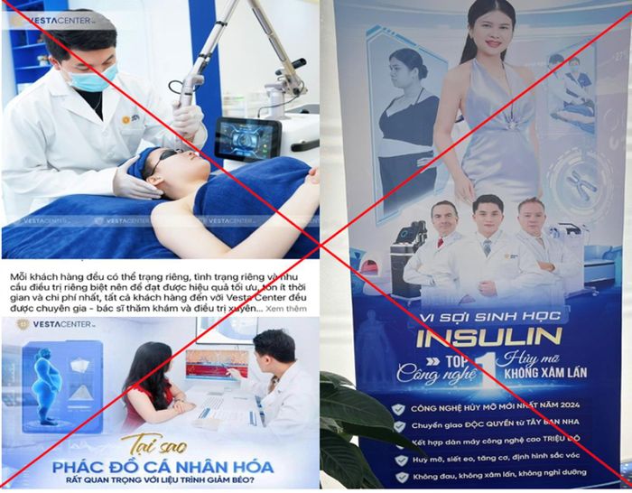 Quảng cáo tràn lan nhưng không có chức năng làm đẹp
