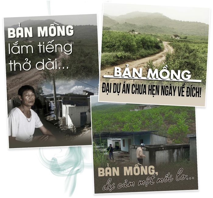 Bìa một số bài viết về tồn tại ở Dự án Hồ thủy lợi Bản Mồng năm 2022 trên báo Nghệ An. Ảnh: Nhật Lân