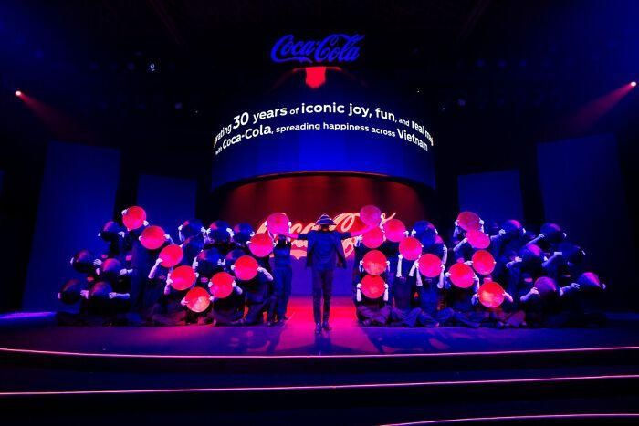 Coca-Cola vừa tổ chức kỷ niệm 30 năm hoạt động tại Việt Nam hồi tháng 8. (Ảnh: Coca-Cola Việt Nam).
