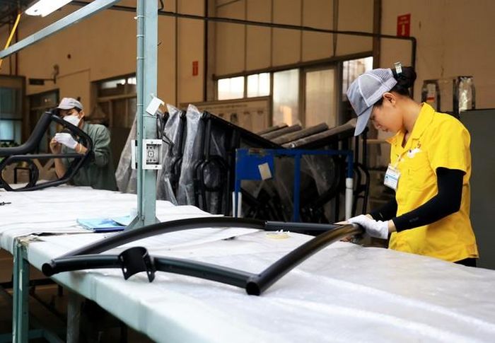 Dòng vốn FDI vào Việt Nam tăng 13,4% trong quý I/2024. Ảnh: Hồng Đạt - TTXVN