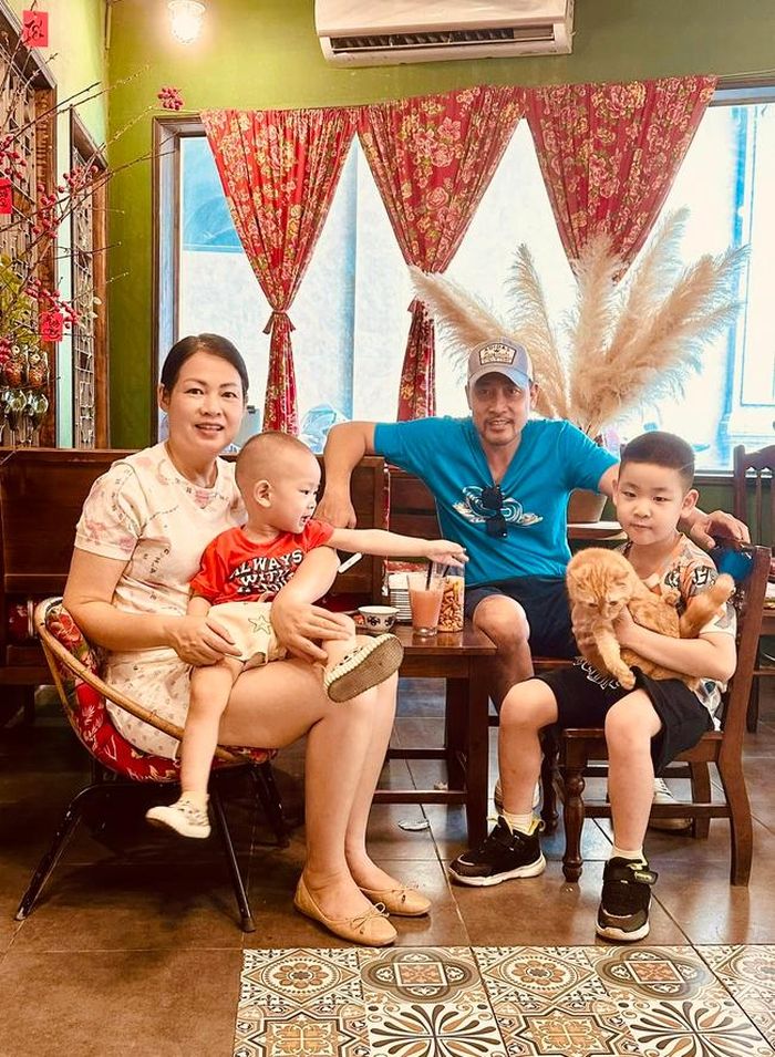 Gia đình nhỏ của NSƯT Hồ Phong