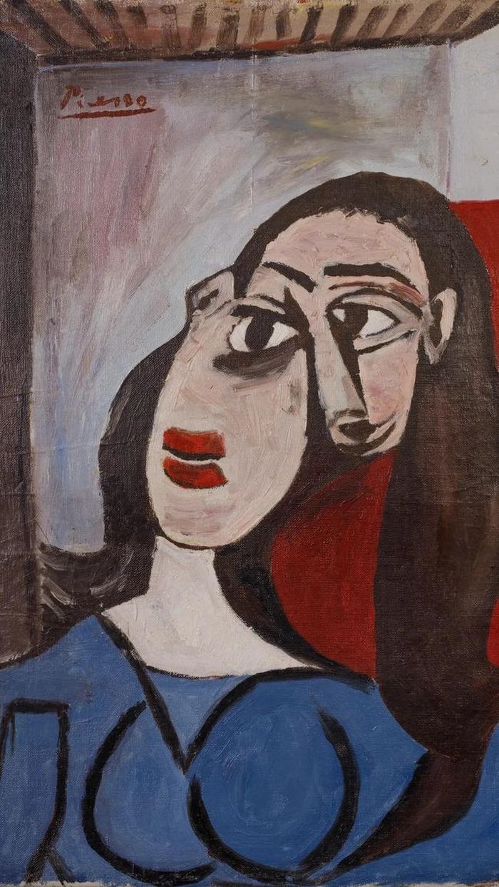 Bức tranh gốc của Picasso hiện được nhà Lo Rosso cất dưới hầm