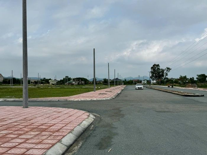Khu quy hoạch đấu giá tại xã Nghi Trung, huyện Nghi Lộc sắp đưa ra đấu giá trong tháng 10 tới. Ảnh: Nguyễn Hải