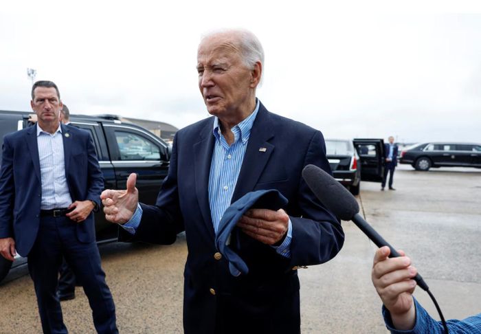 Tổng thống Mỹ Joe Biden nói rằng ông sẽ không ủng hộ bất kỳ cuộc tấn công nào của Israel vào các địa điểm hạt nhân của Iran. Ảnh: Reuters