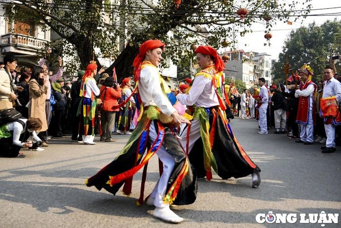 Di sản múa Bồng Triều Khúc được bảo tồn, gìn giữ. Ảnh: Đình Trung 