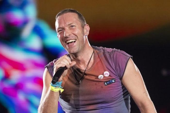 Trưởng nhóm Coldplay Chris Martin