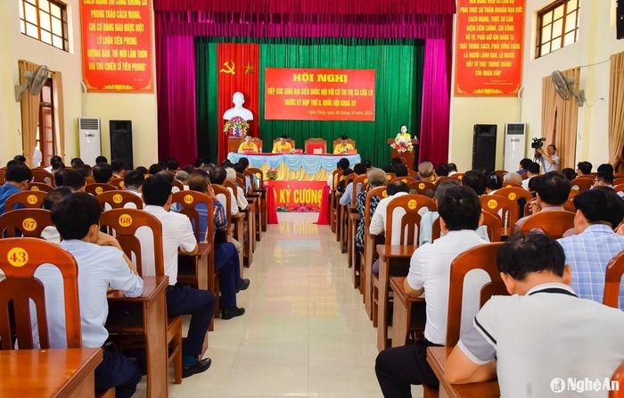 Quang cảnh hội nghị. Ảnh: T.L