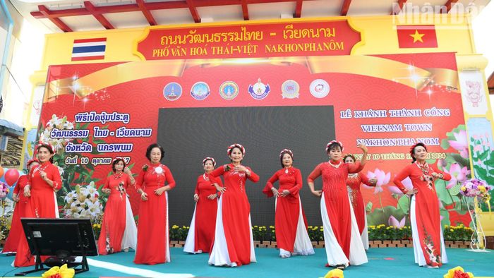 Tại sự kiện, kiều bào đã thể hiện các tiết mục văn nghệ ca ngợi quê hương Việt Nam.