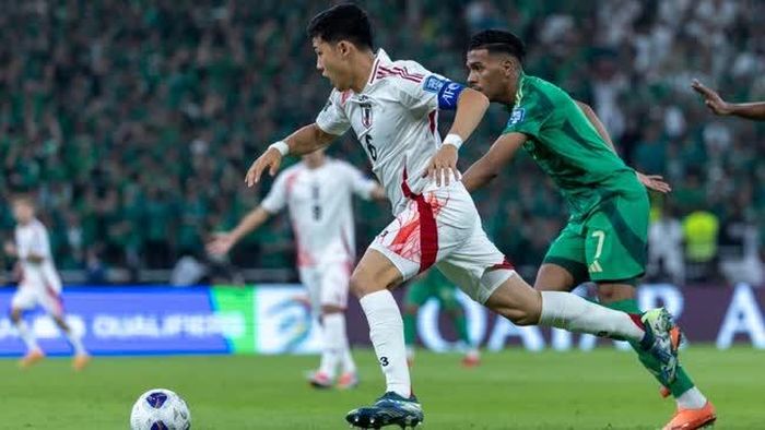 Nhật Bản giành 3 điểm quan trọng trên sân của Saudi Arabia