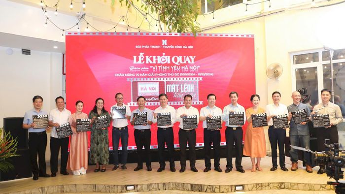 Khởi quay dự án phim truyền hình "Vì tình yêu Hà Nội", đánh dấu sự trở lại trong sản xuất phim truyền hình của Đài Hà Nội.