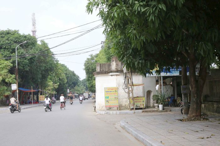 Bốt gác Nhà lao Vinh nằm lặng lẽ trên con đường Đào Tấn, thành phố Vinh. Ảnh: Thanh Quỳnh
