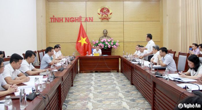 Toàn cảnh cuộc họp. Ảnh: Quang An