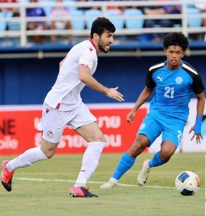 Tajikistan từng vào tứ kết Asian Cup vẫn gục ngã trước Philippines.