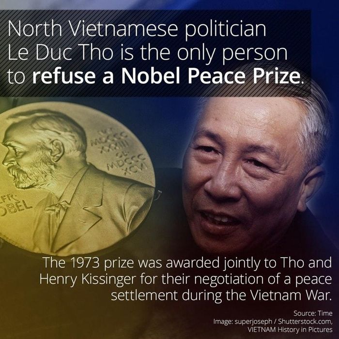 Trong thư gửi Ủy ban Giải Nobel, Lê Đức Thọ đã phân tích kỹ Mỹ tiến hành chiến tranh như thế nào nhưng Ủy ban Giải đã đặt ngang bằng kẻ xâm lược và người bị xâm lược, giữa kẻ gây chiến tranh và người kiến tạo hòa bình. “Coi chúng tôi cũng như Mỹ. Điều đó là sai lầm và tôi không thể chấp nhận như vậy. Vì vậy tôi đã không nhận Giải thưởng Nobel!”, ông Lê Đức Thọ viết.