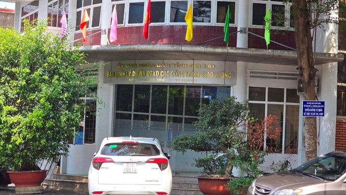 Trụ sở Ban Quản lý các dự án đầu tư xây dựng tỉnh Gia Lai.