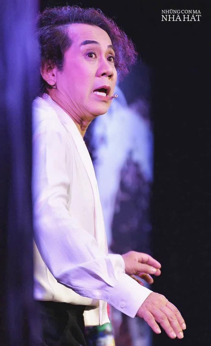 Thành Lộc trong vở “Những con ma trong nhà hát”