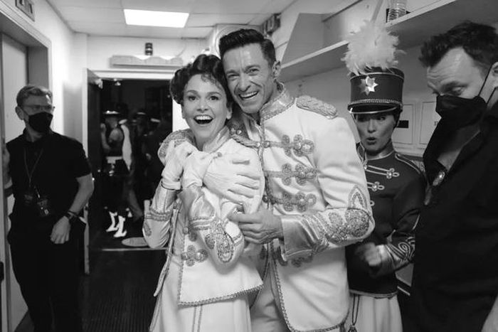 Cặp đôi đóng vai chính trong vở kịch “The Music Man” trên sân khấu Broadway. Ảnh: Getty Images/Tony Awards Productions