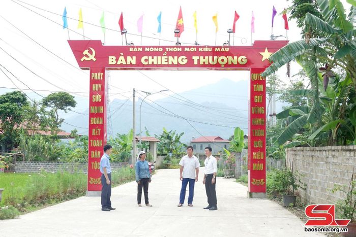 Bản Chiềng Thượng, xã Quang Huy, huyện Phù Yên, được công nhận đạt chuẩn NTM kiểu mẫu đầu năm 2024.