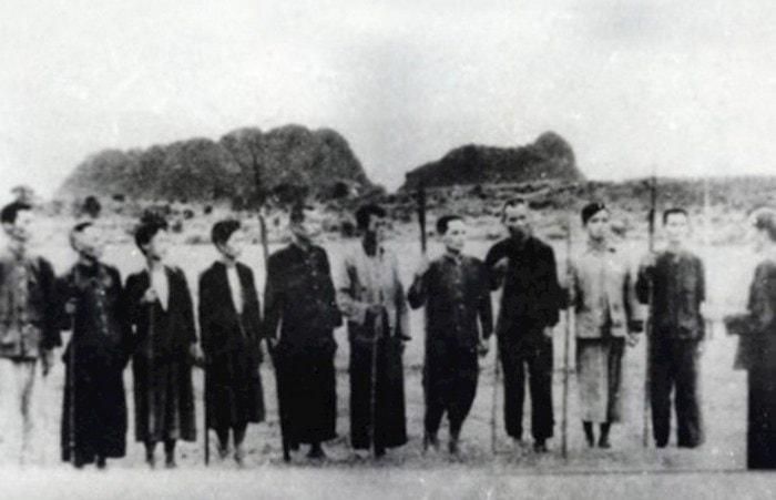 Đội tự vệ đỏ trong cao trào Xô viết Nghệ Tĩnh 1930 - 1931. Ảnh tư liệu