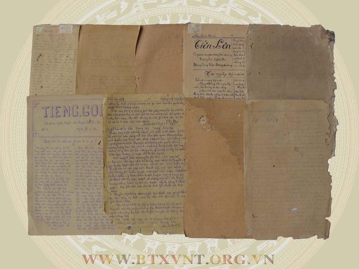 Bộ sưu tập báo chí của Đảng trong cao trào cách mạng 1930 - 1945.