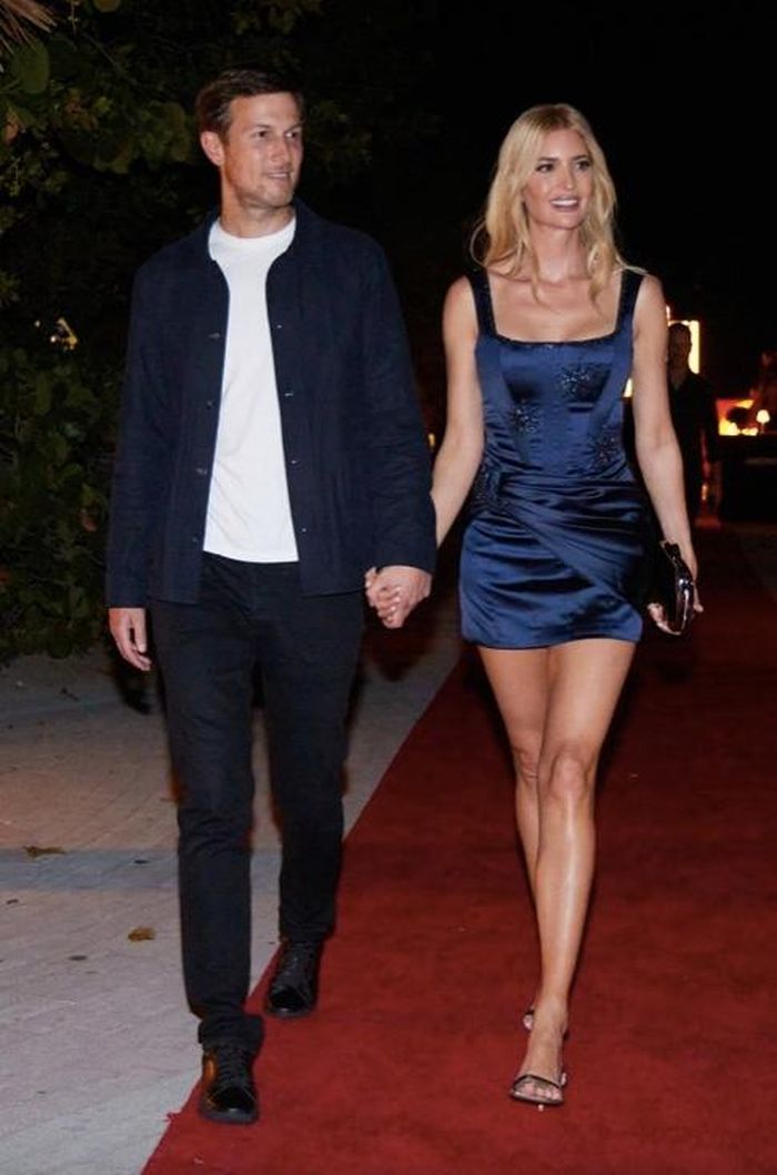  Ivanka Trump và chồng xuất hiện tại một sự kiện ở Florida. Ảnh: GC Images. 