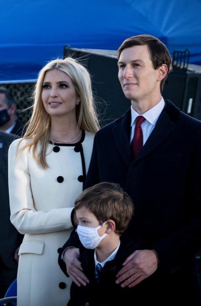  Vợ chồng Ivanka Trump và Kushner không còn tham gia vào chính trường sau khi cả hai rời khỏi vị trí cố vấn cấp cao của Nhà Trắng. Ảnh: New York Times. 