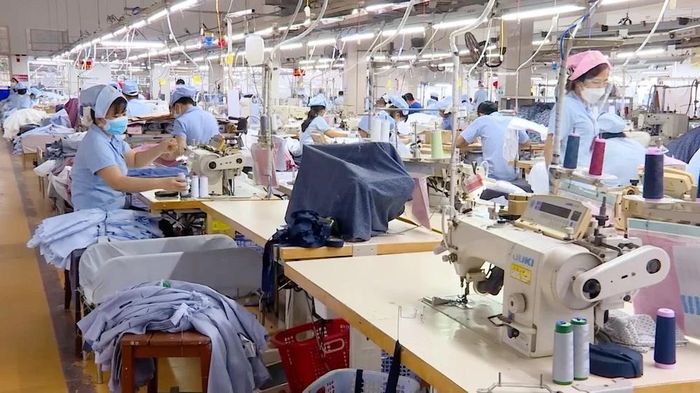  Lao động tại doanh nghiệp. Ảnh tư liệu 