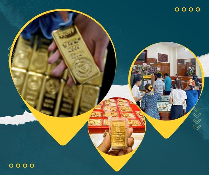 Thị trường vàng đang giảm mạnh sau bầu cử Tổng thống Mỹ 2024. Minh họa NN